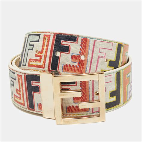 multicolor fendi logo sneakers|fendi multicolor belt.